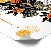 Poster Aigle de Badminton (Coin)