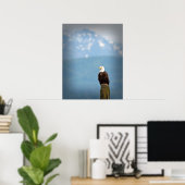 Poster Aigle de Bald (Bureau à domicile)