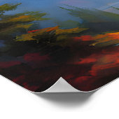 Poster Aigle de chasse unique, Oiseau de liberté de l'aig (Coin)