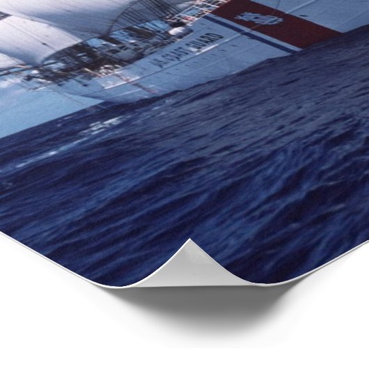 Poster Aigle de coupe de la Garde côtière (Coin)