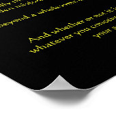 Poster Aigle de Desiderata 1Affiches (Coin)