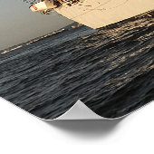 Poster Aigle de la Garde côtière avec Statue de la Libert (Coin)