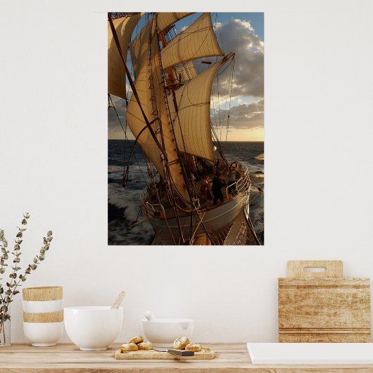 Poster Aigle de la mer (Cuisine)