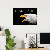 Poster Aigle de leadership motivationnel (Bureau à domicile)