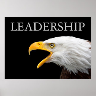 Poster Aigle de leadership motivationnel