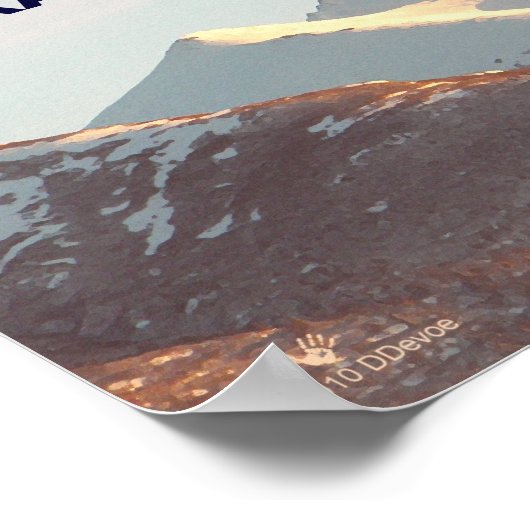 Poster Aigle d'hiver (Coin)