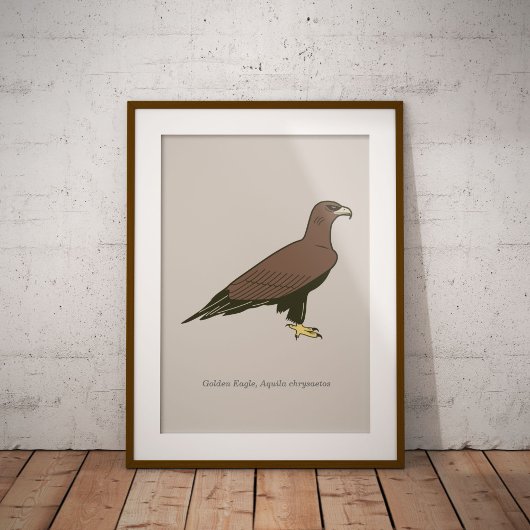 Poster Aigle d'or
