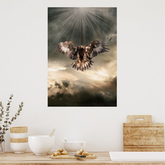 Poster Aigle d'or (Cuisine)