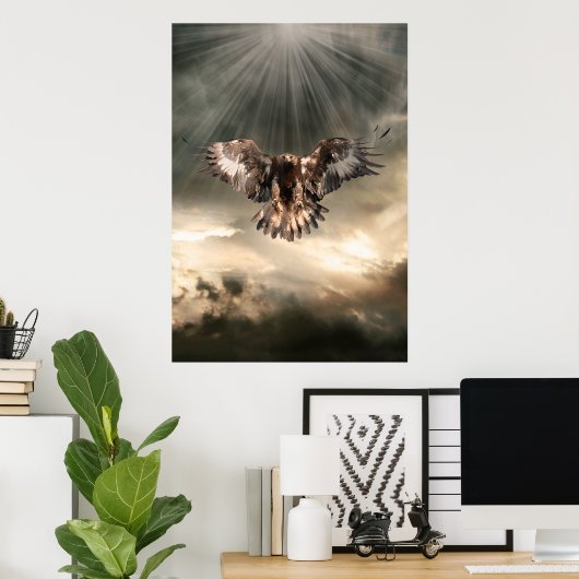 Poster Aigle d'or (Bureau à domicile)