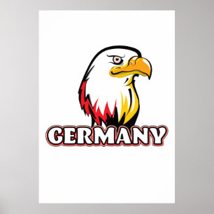 Poster Aigle d'or allemande