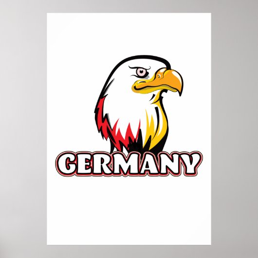 Poster Aigle d'or allemande (Devant)