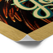 Poster Aigle d'or - La faune de l'Oiseau du monde (Coin)