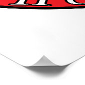 Poster Aigle du Canada polonais de Thunder Bay (Coin)