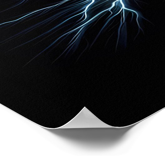 Poster Aigle électrique (Coin)