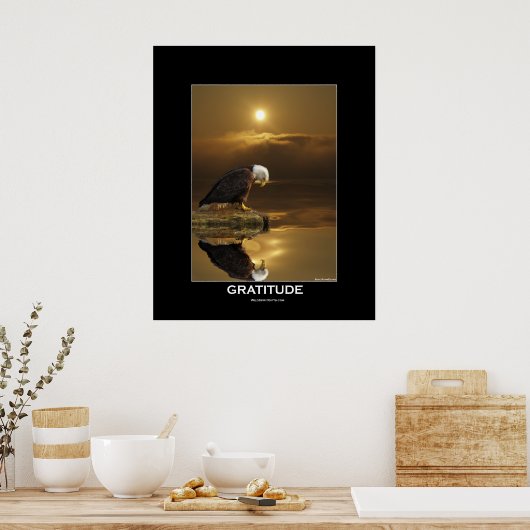 Poster Aigle et soleil (Cuisine)