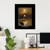 Poster Aigle et soleil (Bureau à domicile)
