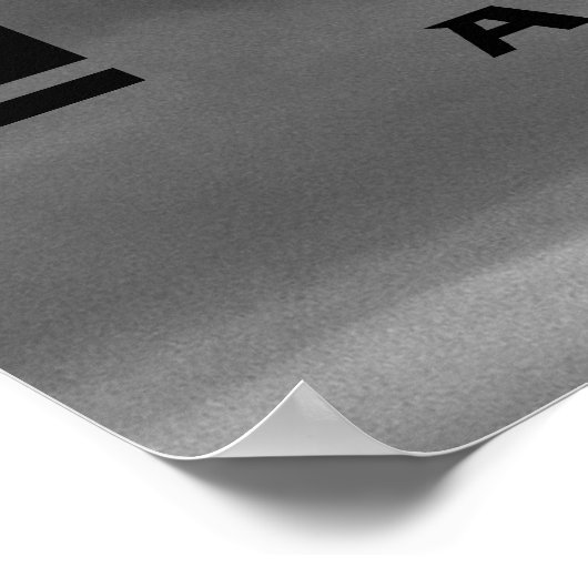 Poster Aigle F-15 (Coin)