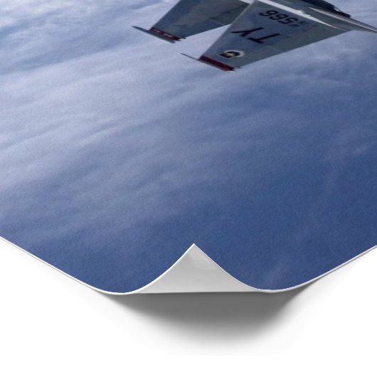 Poster Aigle F-15 (Coin)