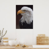Poster Aigle fier imprimé (Cuisine)