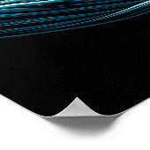 Poster Aigle Majestueux Capturant Du Poisson Frais (Coin)