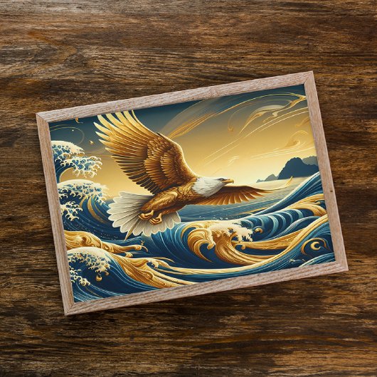 Poster Aigle Majestueux de la Liberté