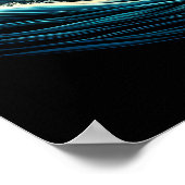 Poster Aigle majestueux qui s'envole au-dessus du poisson (Coin)