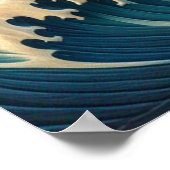 Poster Aigle majestueux serrant un poisson 24x36 (Coin)