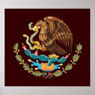 Poster Aigle mexicain