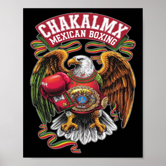 Poster Aigle mexicain - Boxeo Mexicano (Devant)