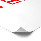 Poster Aigle mexicaine (Coin)