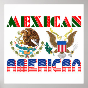 Poster Aigle mexicaine