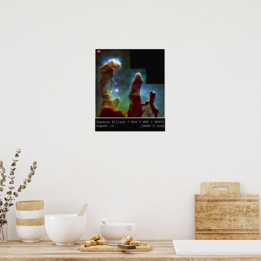 Poster Aigle Nebula (Cuisine)
