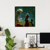 Poster Aigle Nebula 24x24 (16x16) (Bureau à domicile)