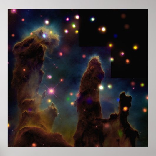 Poster Aigle Nebula M16 (Devant)