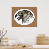 Poster Aigle qui crie (Cuisine)