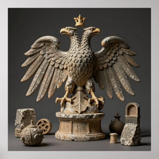 Poster Aigle sacré de l'ère hellénistique (Devant)