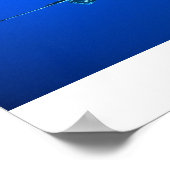 Poster Aigle tacheté Ray, Belize 2006 (Coin)