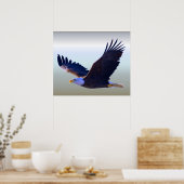 Poster Aigle volant (Cuisine)