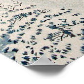 Poster Aigle volant dans la neige par Ohara Koson (1933) (Coin)