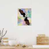 Poster Aigles dansants (Cuisine)