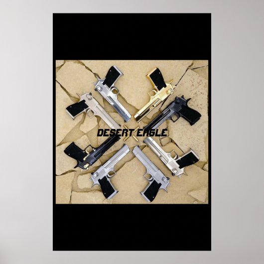 Poster Aigles du désert (Devant)