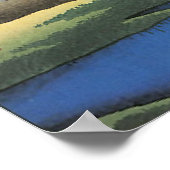 Poster Aigrettes japonaises (Coin)