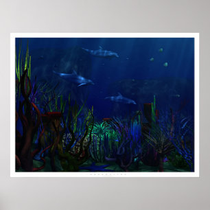 Poster Aigue-marine