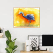 Poster Aiguille du coucher de soleil (Bureau à domicile)