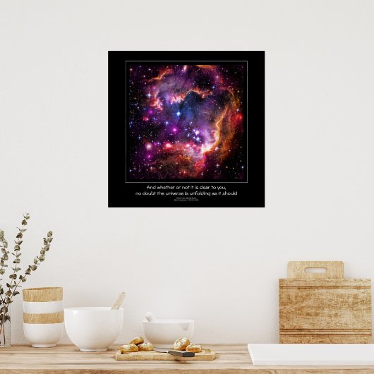 Poster Aiguille étoilée du petit nuage magellanique (Cuisine)