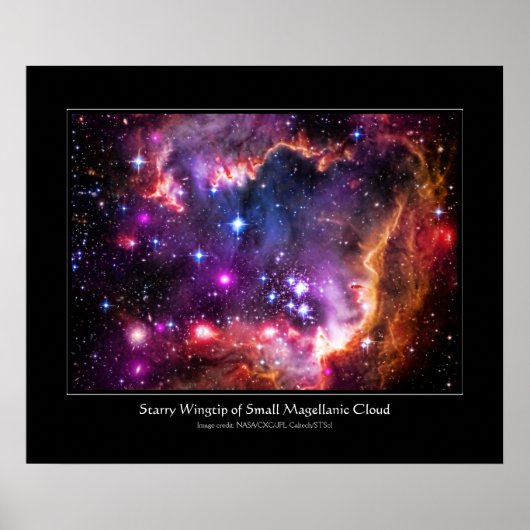 Poster Aiguille étoilée du petit nuage magellanique (Devant)