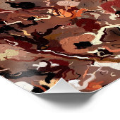 Poster Aiguilles Abstraites (Coin)