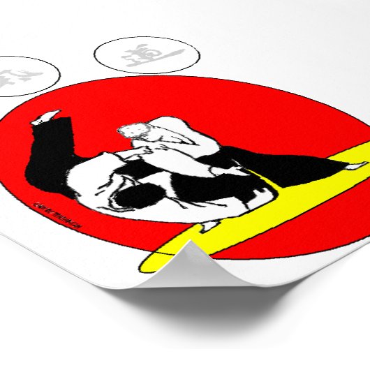 Poster aikido (Coin)