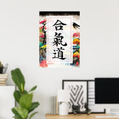 Poster Aikido (Bureau à domicile)