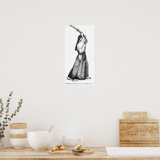 Poster Aikido Budobabe (Cuisine)